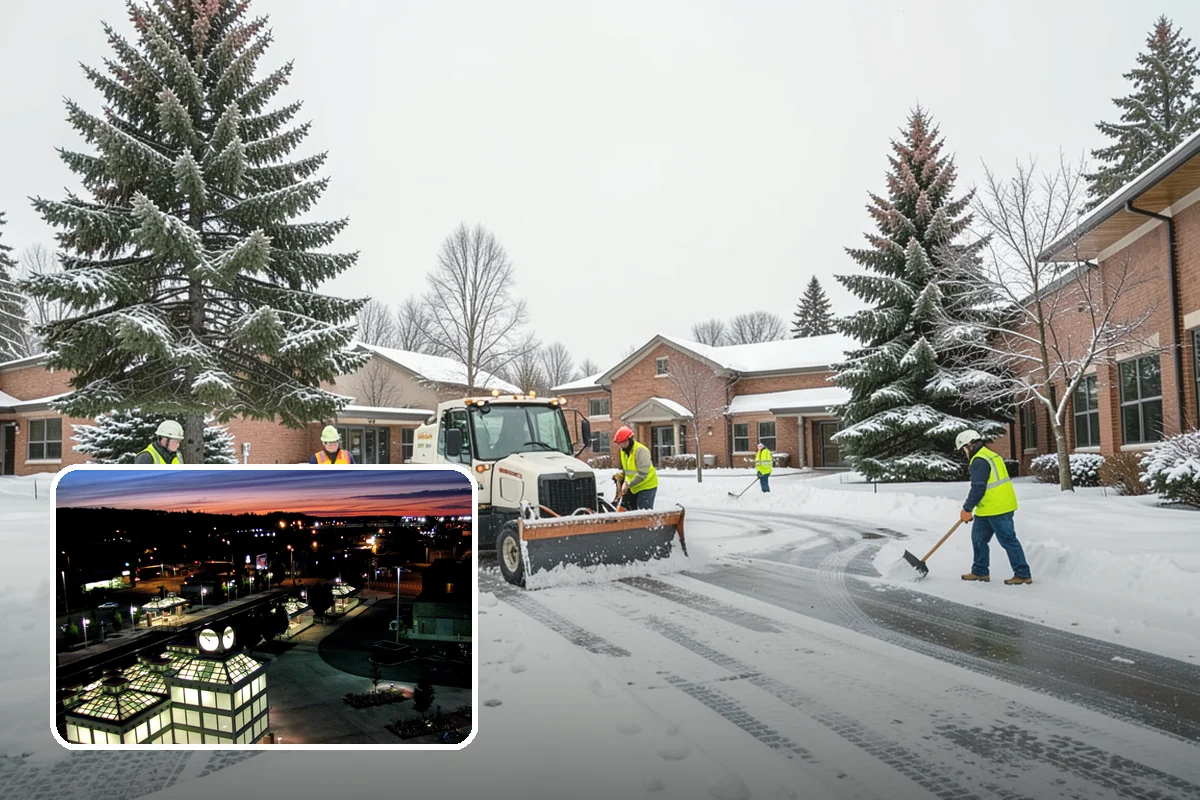 Self-Storage Facility Deicing in Auburn, King County, WA - Keeps customers safe hauling carts to storage units