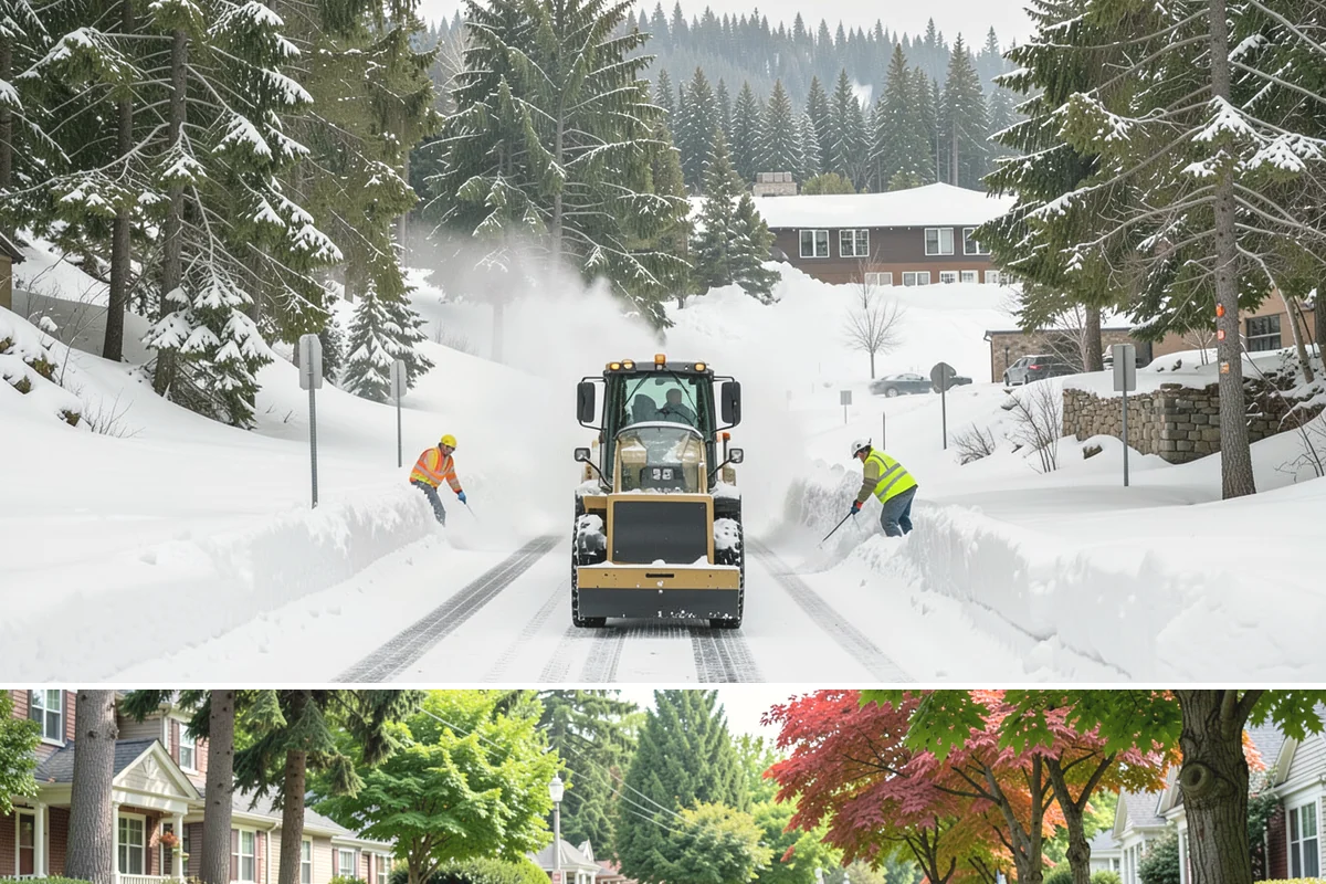 Self-Storage Facility Deicing in Beaux Arts Village, King County, WA - Deicing runs through winter, with added attention during freezing-rain events that glaze the facility's exposed drive aisles...