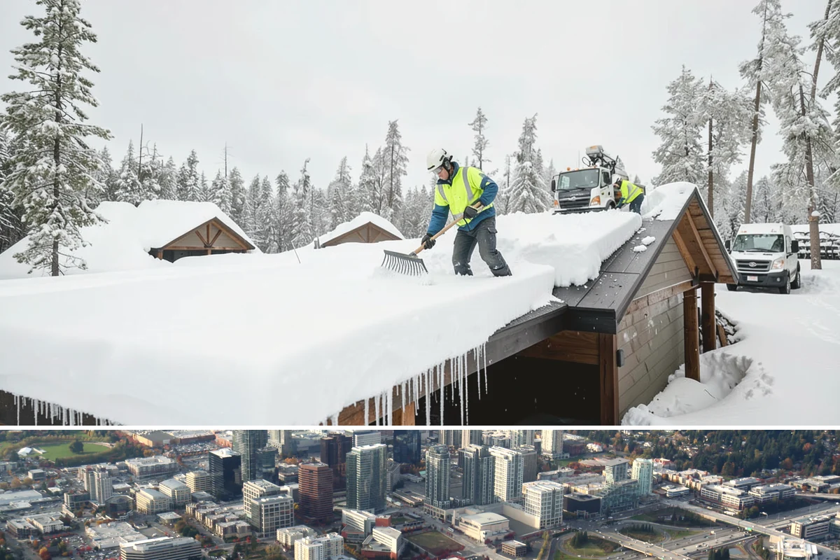 Self-Storage Facility Deicing in Bellevue, King County, WA - Deicing runs through winter, with added attention during freezing-rain events that glaze the facility's exposed drive aisles...