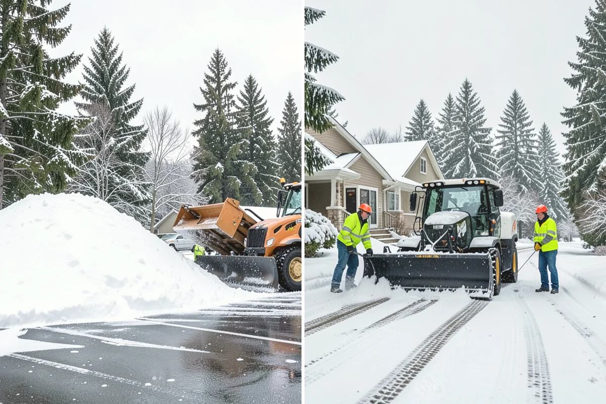 Self-Storage Facility Deicing in Black Diamond, King County, WA - Map drive aisles, busy unit rows, and the office entrance