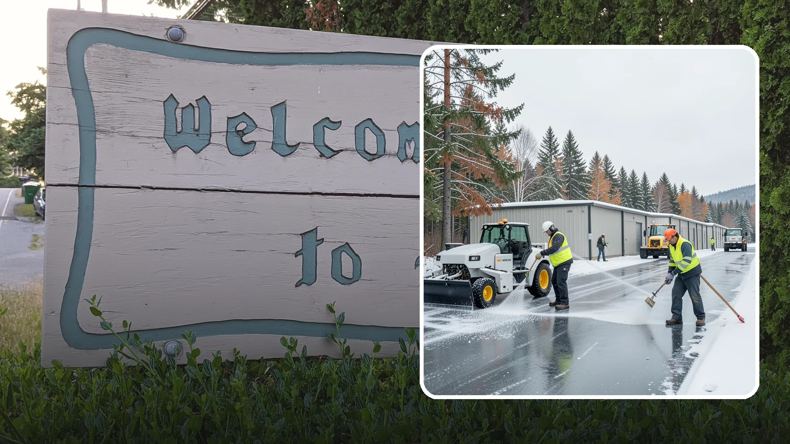 Self-Storage Facility Deicing in Brier, Snohomish County, WA - Deicing for self-storage facilities, keeping drive aisles, unit approaches, and office entrances safe for customers hauling...