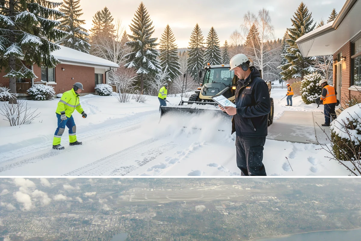 Self-Storage Facility Deicing in Burien, King County, WA - Deicing runs through winter, with added attention during freezing-rain events that glaze the facility's exposed drive aisles...