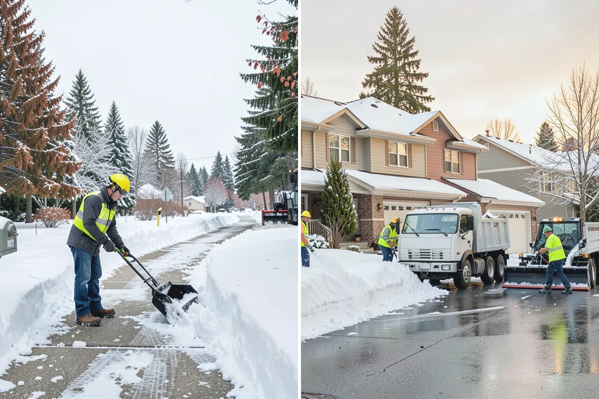 Self-Storage Facility Deicing in Des Moines, King County, WA - Map drive aisles, busy unit rows, and the office entrance