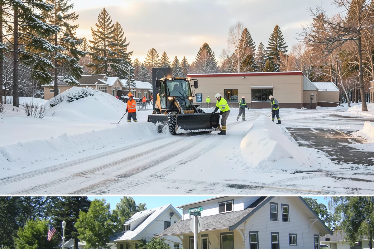 Self-Storage Facility Deicing in DuPont, Pierce County, WA - Deicing runs through winter, with added attention during freezing-rain events that glaze the facility's exposed drive aisles...