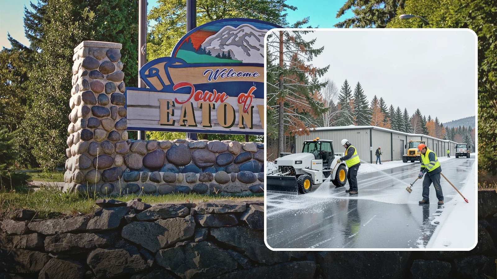 Self-Storage Facility Deicing in Eatonville, Pierce County, WA - Deicing for self-storage facilities, keeping drive aisles, unit approaches, and office entrances safe for customers hauling...