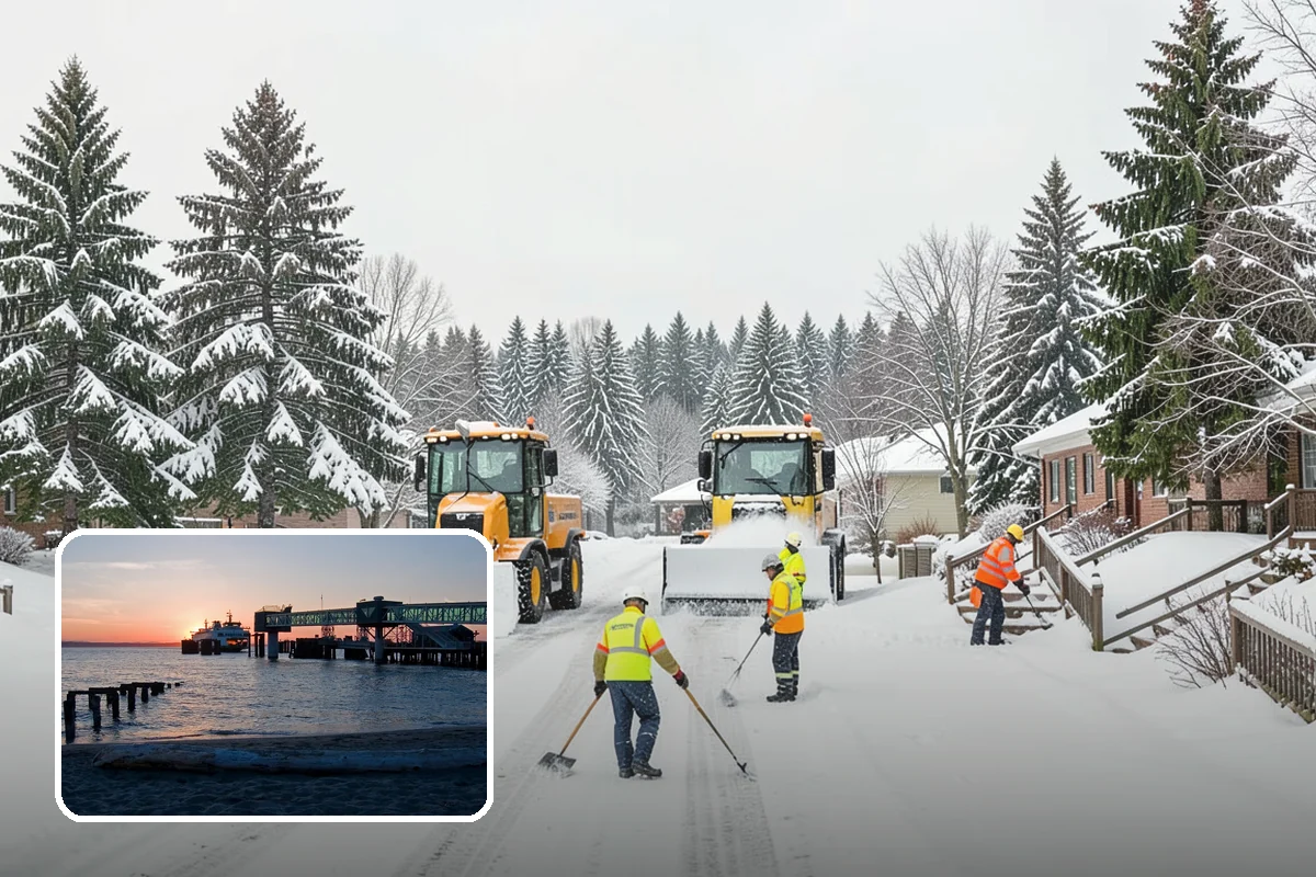 Self-Storage Facility Deicing in Edmonds, Snohomish County, WA - Keeps customers safe hauling carts to storage units