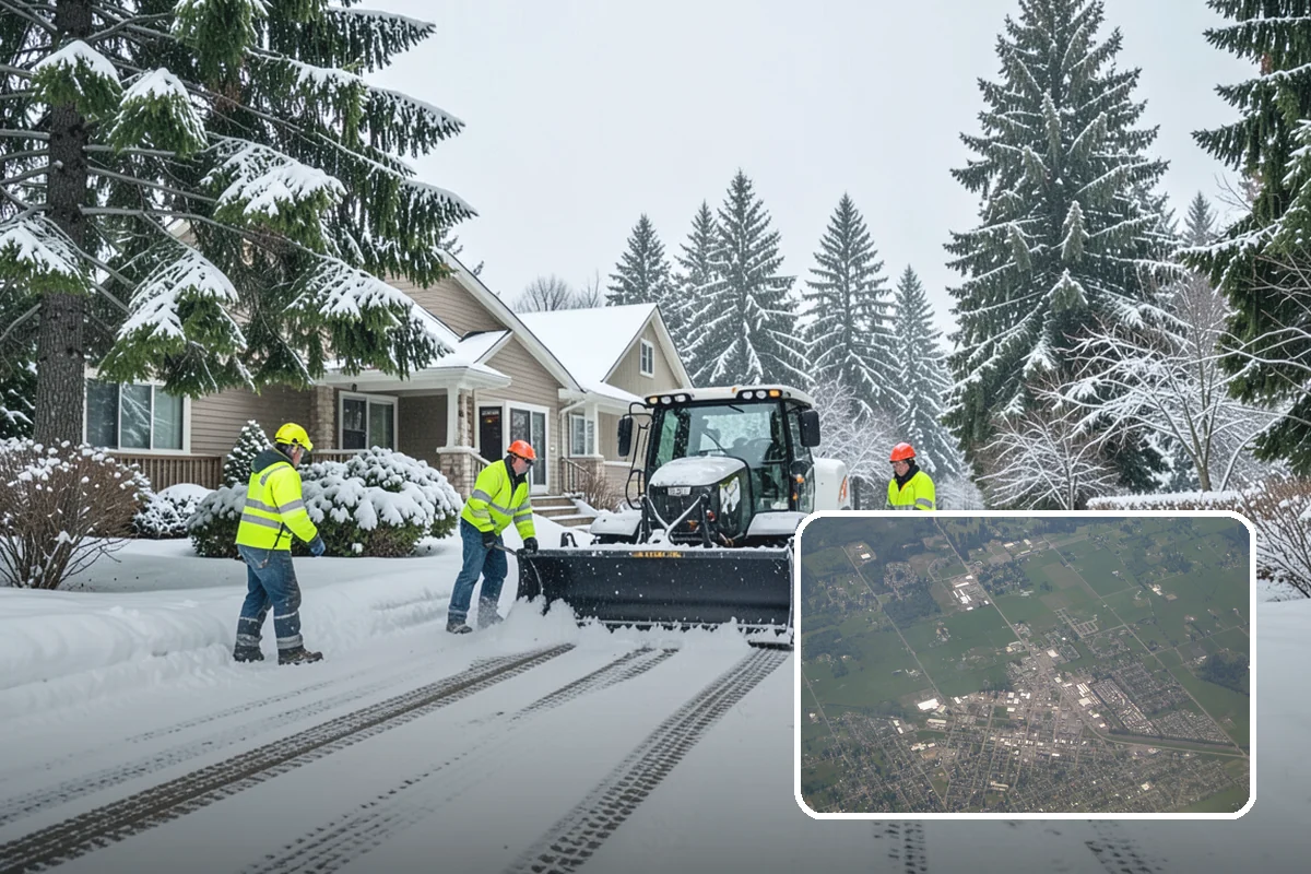 Self-Storage Facility Deicing in Enumclaw, King County, WA - Keeps customers safe hauling carts to storage units