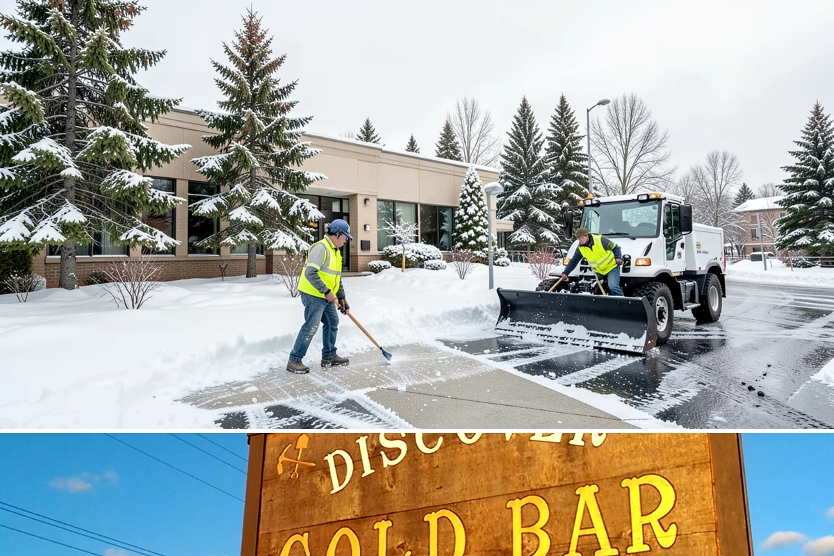 Self-Storage Facility Deicing in Gold Bar, Snohomish County, WA - Deicing runs through winter, with added attention during freezing-rain events that glaze the facility's exposed drive aisles...