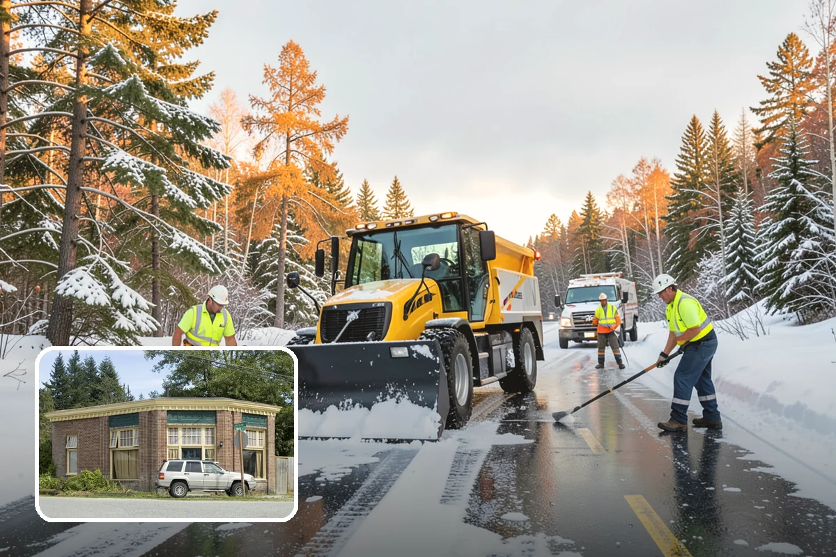 Self-Storage Facility Deicing in Hamilton, Skagit County, WA - Keeps customers safe hauling carts to storage units