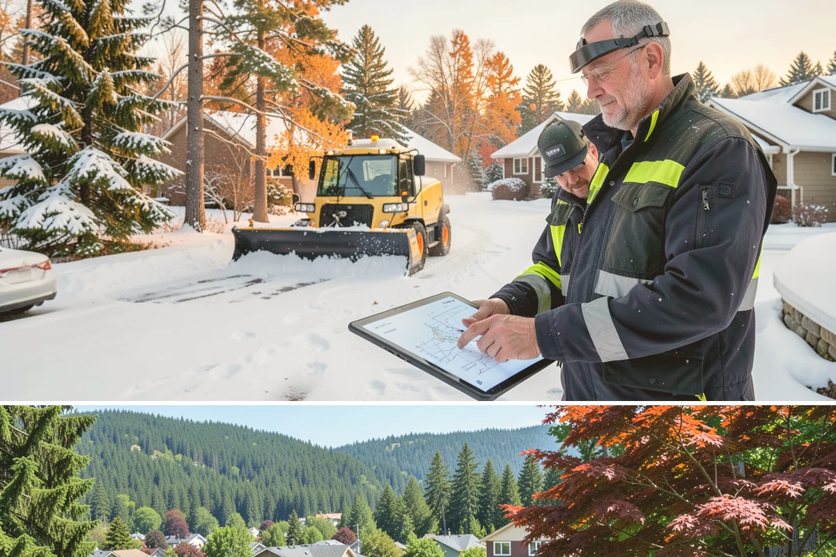 Self-Storage Facility Deicing in Index, Snohomish County, WA - Deicing runs through winter, with added attention during freezing-rain events that glaze the facility's exposed drive aisles...
