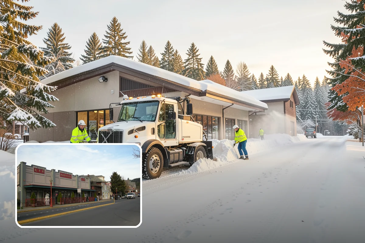Self-Storage Facility Deicing in Issaquah, King County, WA - Keeps customers safe hauling carts to storage units