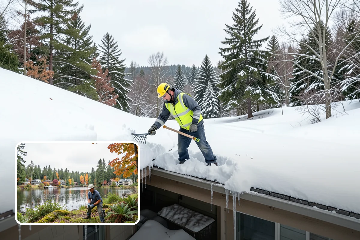 Self-Storage Facility Deicing in La Conner, Skagit County, WA - Keeps customers safe hauling carts to storage units