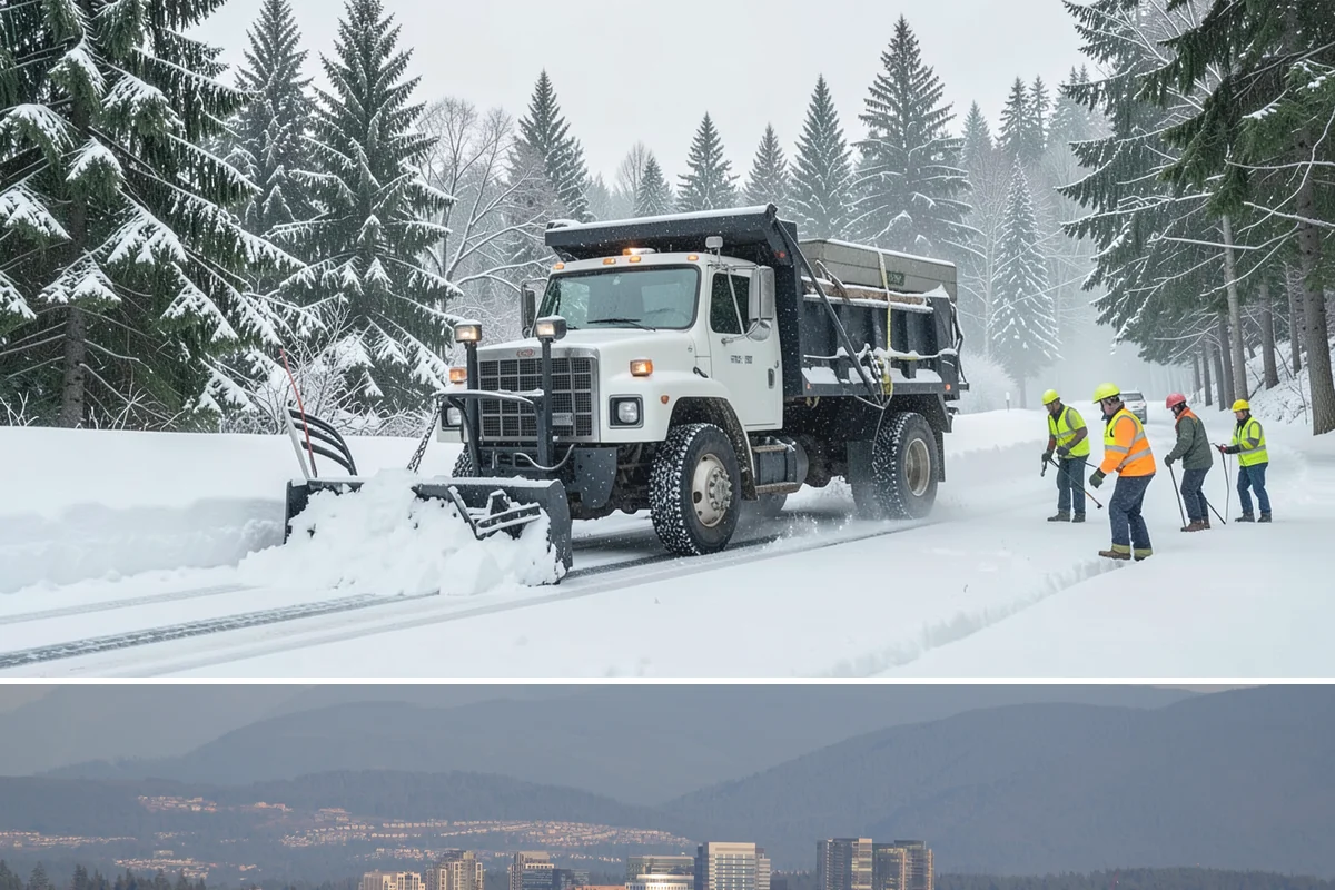 Self-Storage Facility Deicing in Medina, King County, WA - Deicing runs through winter, with added attention during freezing-rain events that glaze the facility's exposed drive aisles...