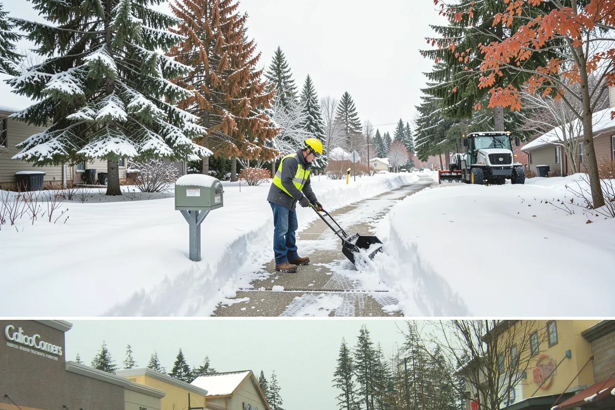 Self-Storage Facility Deicing in Mill Creek, Snohomish County, WA - Deicing runs through winter, with added attention during freezing-rain events that glaze the facility's exposed drive aisles...