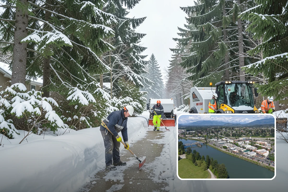 Self-Storage Facility Deicing in Mount Vernon, Skagit County, WA - Keeps customers safe hauling carts to storage units