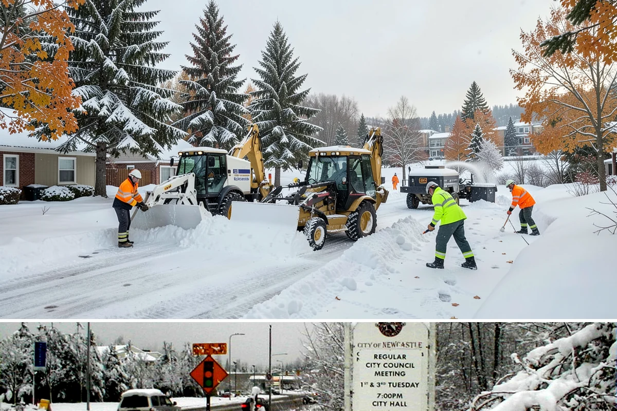 Self-Storage Facility Deicing in Newcastle, King County, WA - Deicing runs through winter, with added attention during freezing-rain events that glaze the facility's exposed drive aisles...