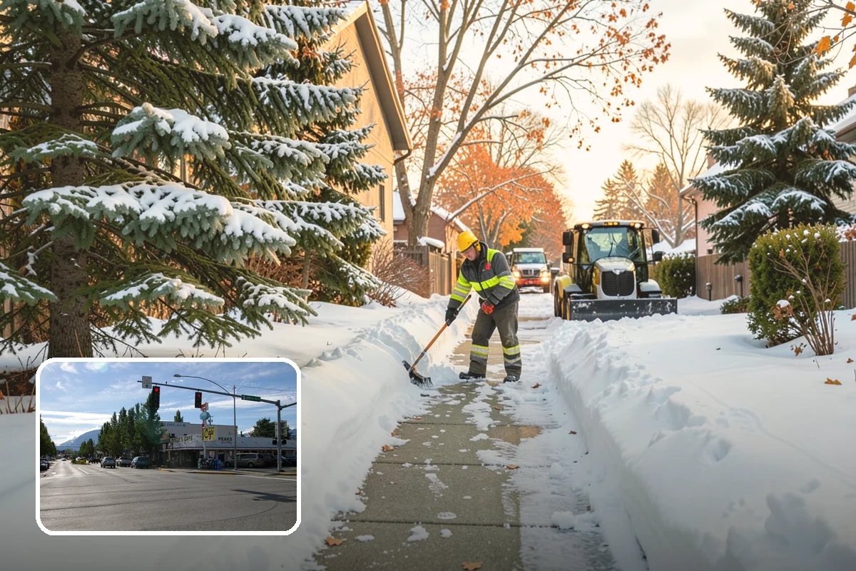 Self-Storage Facility Deicing in North Bend, King County, WA - Keeps customers safe hauling carts to storage units