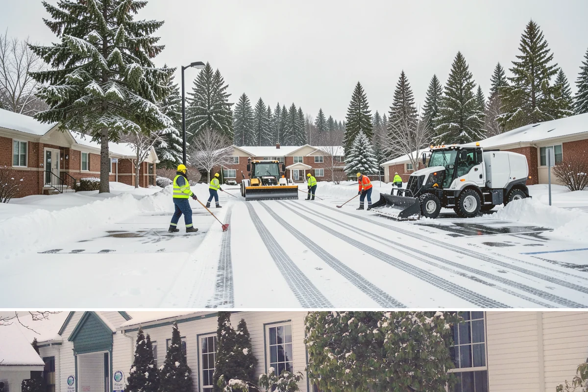 Self-Storage Facility Deicing in Pacific, King County, WA - Deicing runs through winter, with added attention during freezing-rain events that glaze the facility's exposed drive aisles...