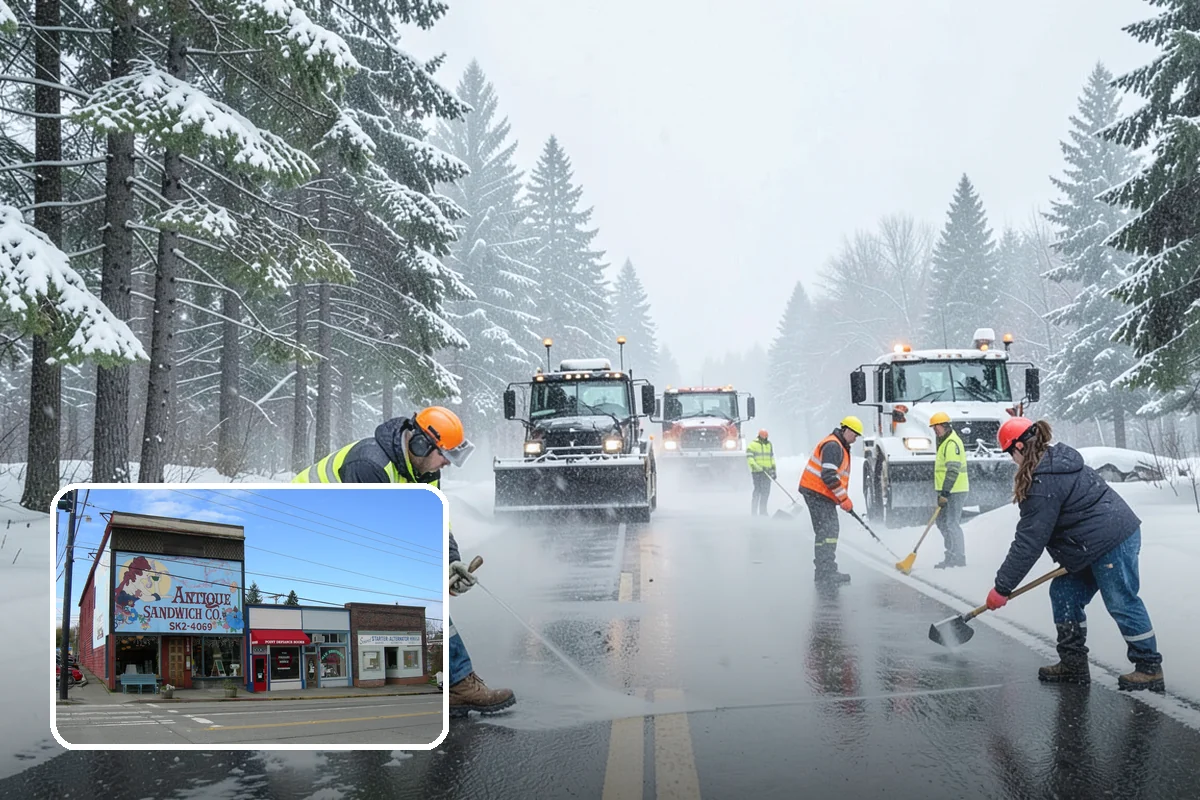 Self-Storage Facility Deicing in Ruston, Pierce County, WA - Keeps customers safe hauling carts to storage units