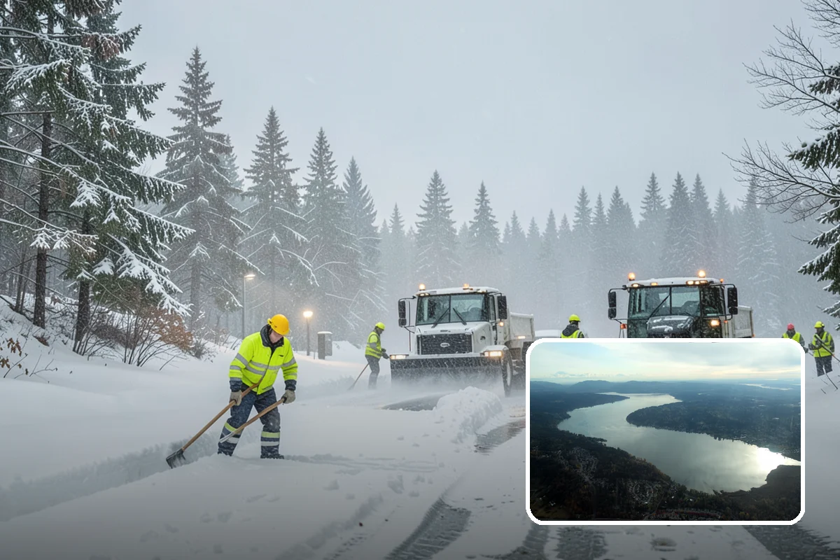Self-Storage Facility Deicing in Sammamish, King County, WA - Keeps customers safe hauling carts to storage units