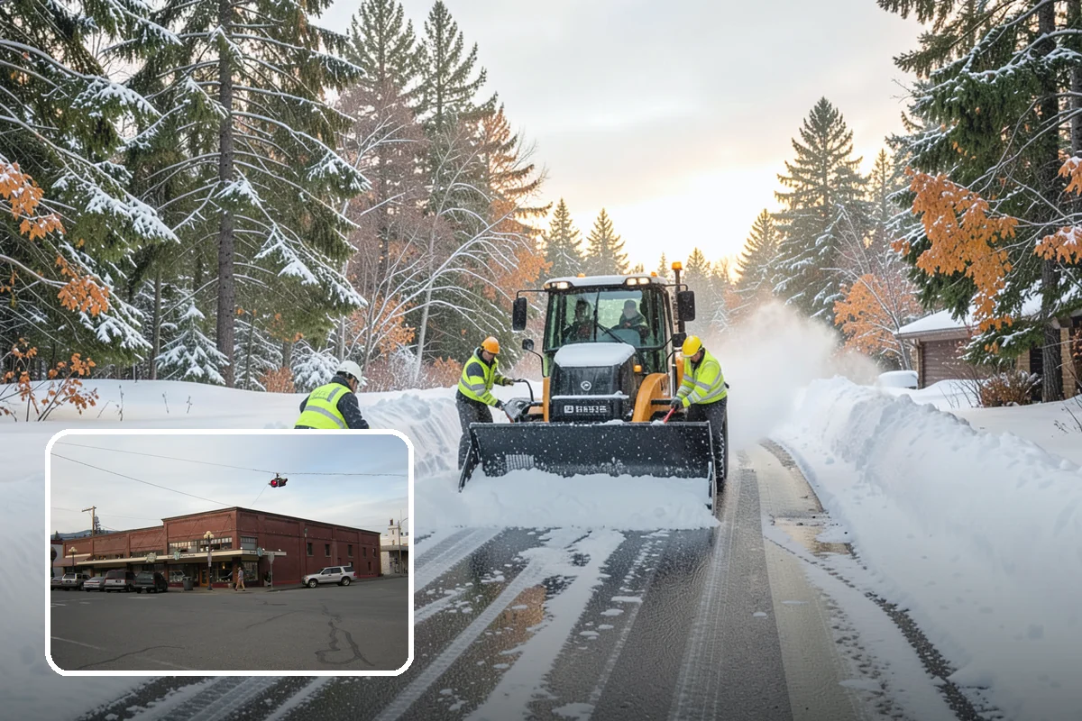 Self-Storage Facility Deicing in Sedro-Woolley, Skagit County, WA - Keeps customers safe hauling carts to storage units