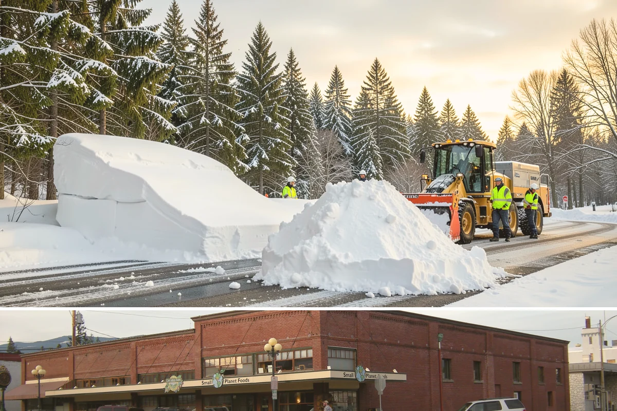 Self-Storage Facility Deicing in Sedro-Woolley, Skagit County, WA - Deicing runs through winter, with added attention during freezing-rain events that glaze the facility's exposed drive aisles...