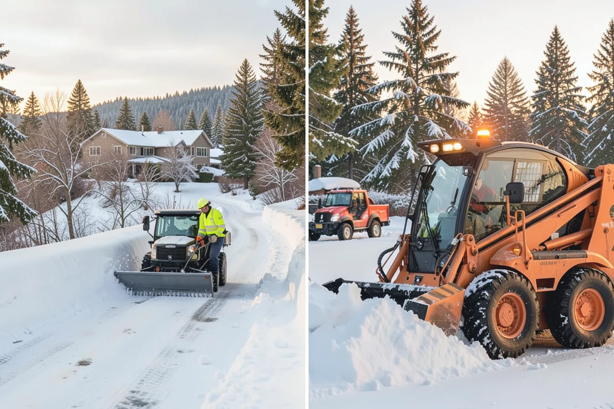 Self-Storage Facility Deicing in Skykomish, King County, WA - Map drive aisles, busy unit rows, and the office entrance