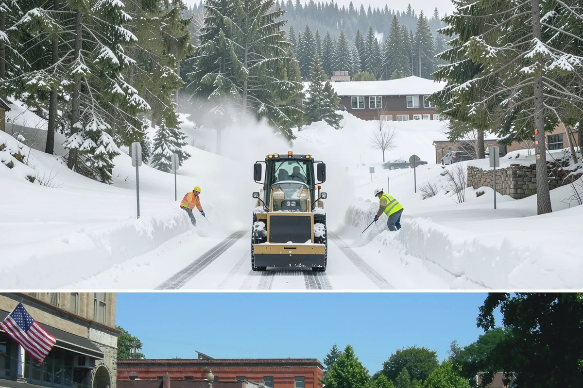 Self-Storage Facility Deicing in Snohomish, Snohomish County, WA - Deicing runs through winter, with added attention during freezing-rain events that glaze the facility's exposed drive aisles...