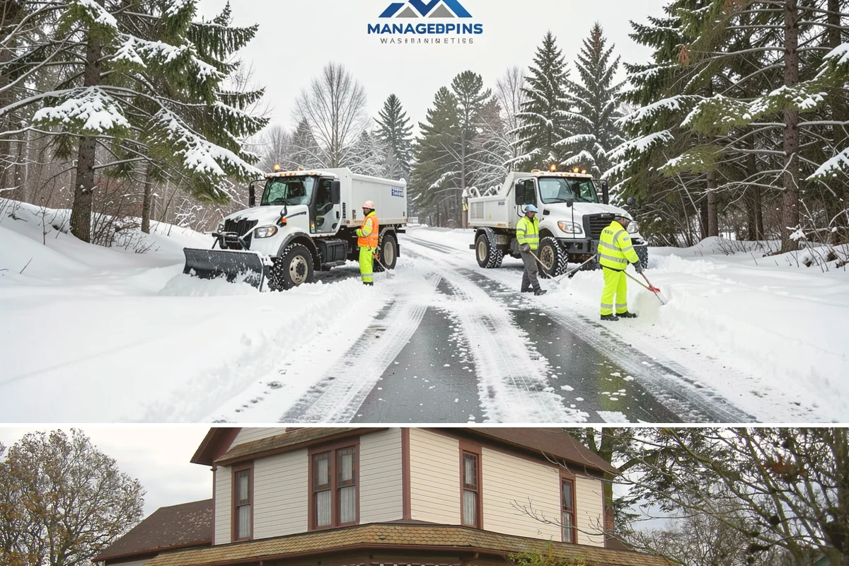 Self-Storage Facility Deicing in Sumner, Pierce County, WA - Deicing runs through winter, with added attention during freezing-rain events that glaze the facility's exposed drive aisles...