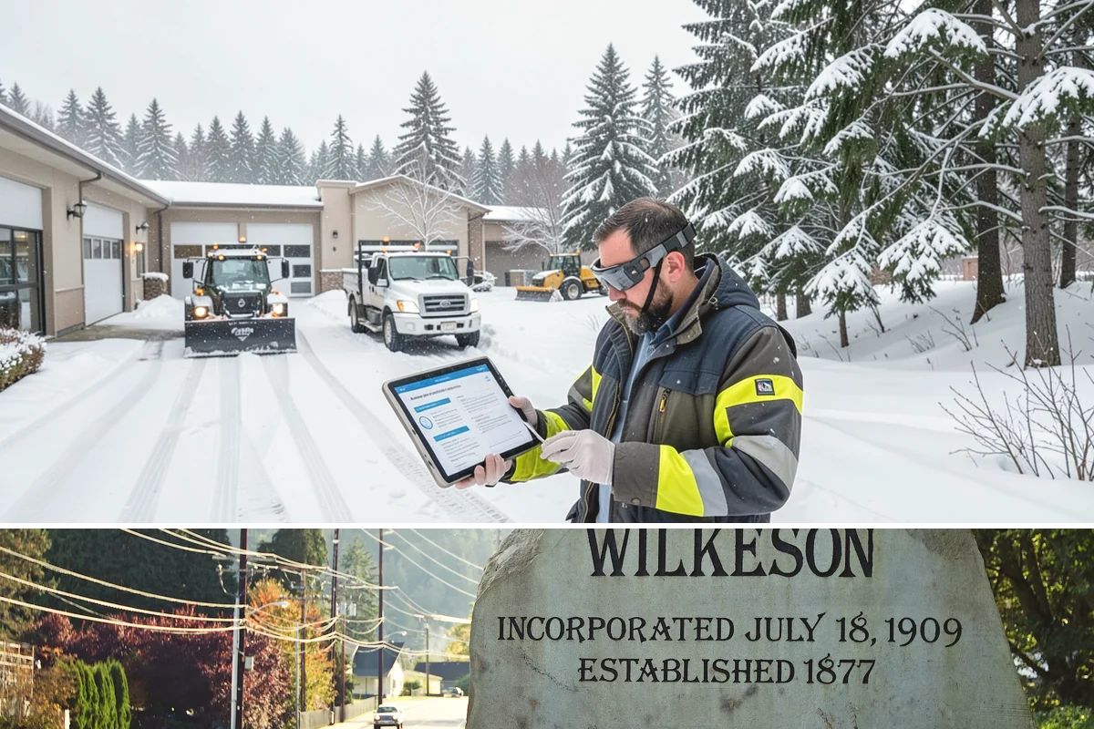 Self-Storage Facility Deicing in Wilkeson, Pierce County, WA - Deicing runs through winter, with added attention during freezing-rain events that glaze the facility's exposed drive aisles...