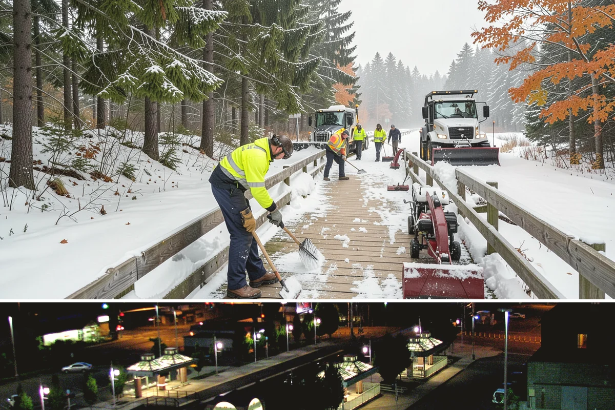 Self-Storage Facility Parking Lot Snow Removal in Auburn, King County, WA - Self-storage lots in Western Washington need the most winter service from December through February, when infrequent visits still...