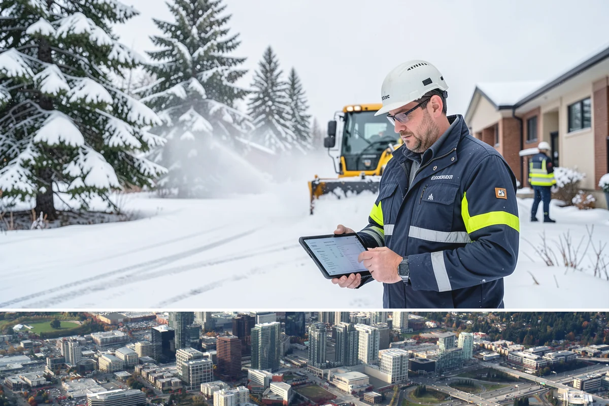 Self-Storage Facility Parking Lot Snow Removal in Bellevue, King County, WA - Self-storage lots in Western Washington need the most winter service from December through February, when infrequent visits still...