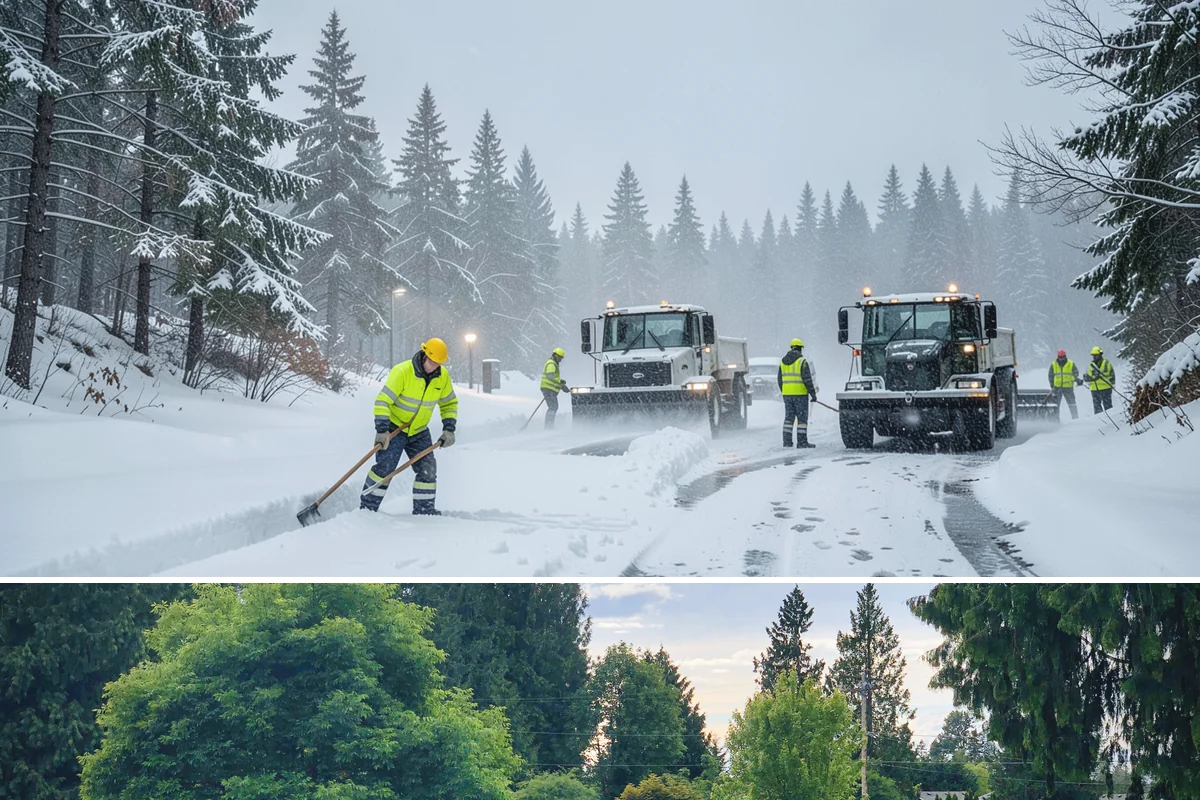 Self-Storage Facility Parking Lot Snow Removal in Bonney Lake, Pierce County, WA - Self-storage lots in Western Washington need the most winter service from December through February, when infrequent visits still...