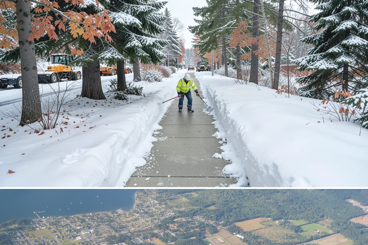 Self-Storage Facility Parking Lot Snow Removal in Coupeville, Island County, WA - Self-storage lots in Western Washington need the most winter service from December through February, when infrequent visits still...