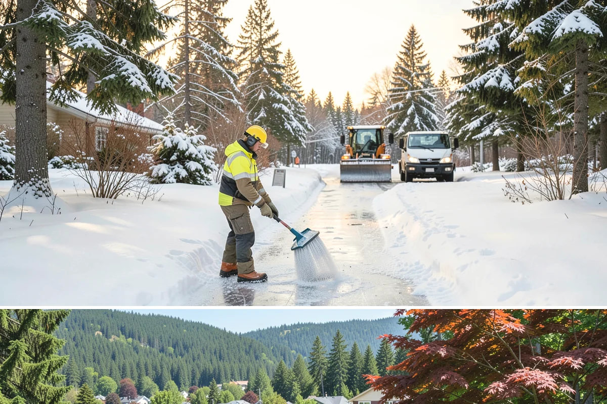 Self-Storage Facility Parking Lot Snow Removal in Index, Snohomish County, WA - Self-storage lots in Western Washington need the most winter service from December through February, when infrequent visits still...