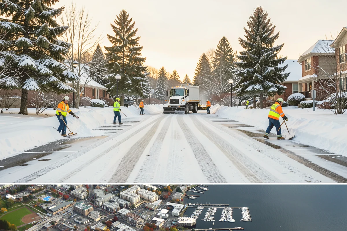 Self-Storage Facility Parking Lot Snow Removal in Kirkland, King County, WA - Self-storage lots in Western Washington need the most winter service from December through February, when infrequent visits still...