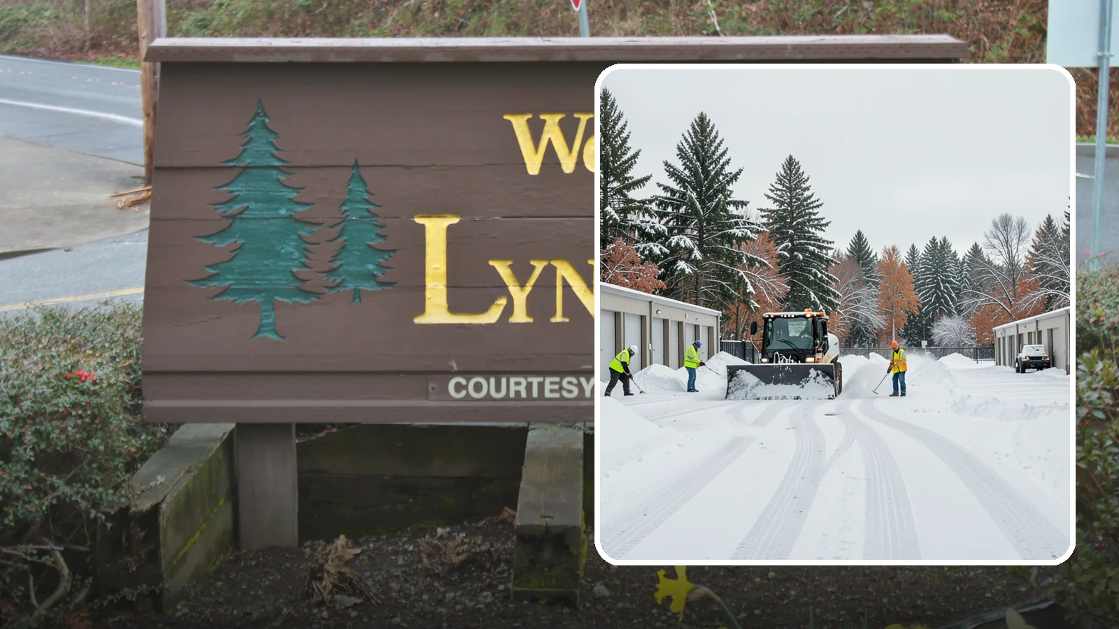 Self-Storage Facility Parking Lot Snow Removal in Lynnwood, Snohomish County, WA - We clear self-storage drive aisles and gate approaches so Western Washington customers reach their units through winter.