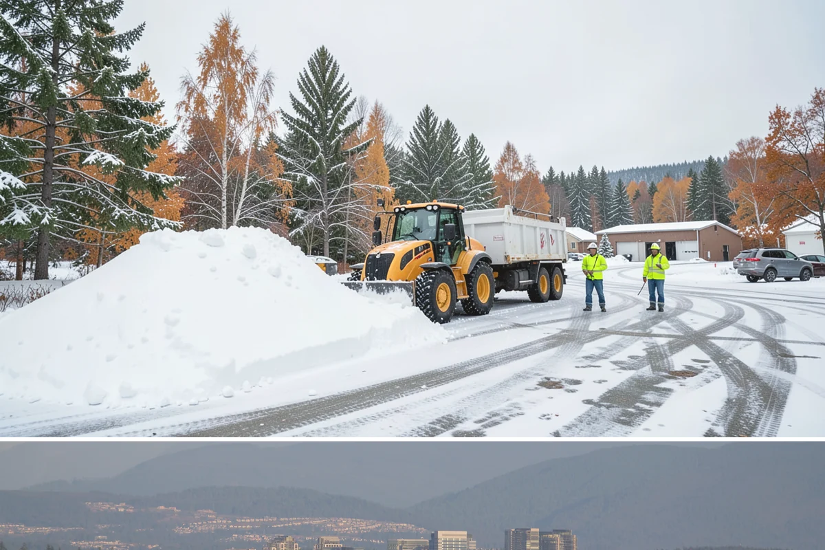 Self-Storage Facility Parking Lot Snow Removal in Medina, King County, WA - Self-storage lots in Western Washington need the most winter service from December through February, when infrequent visits still...