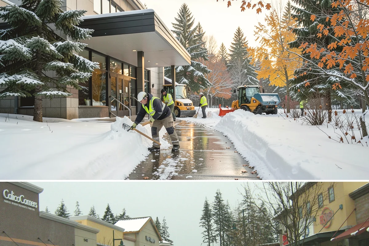 Self-Storage Facility Parking Lot Snow Removal in Mill Creek, Snohomish County, WA - Self-storage lots in Western Washington need the most winter service from December through February, when infrequent visits still...