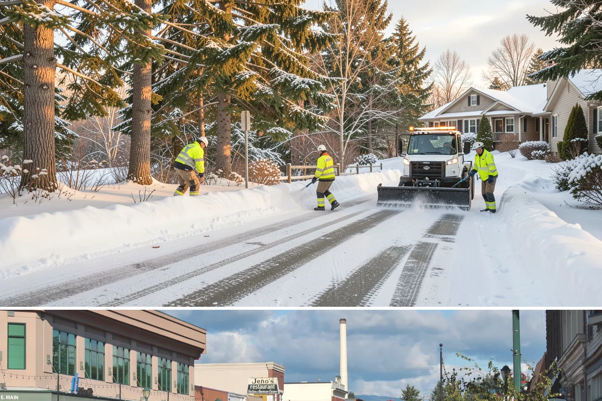 Self-Storage Facility Parking Lot Snow Removal in Monroe, Snohomish County, WA - Self-storage lots in Western Washington need the most winter service from December through February, when infrequent visits still...