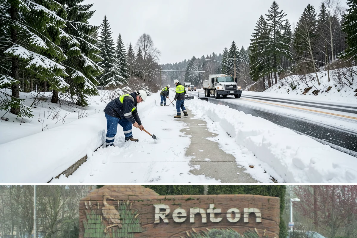 Self-Storage Facility Parking Lot Snow Removal in Renton, King County, WA - Self-storage lots in Western Washington need the most winter service from December through February, when infrequent visits still...