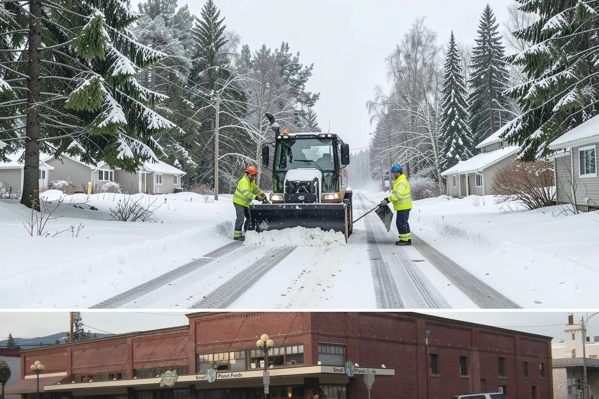 Self-Storage Facility Parking Lot Snow Removal in Sedro-Woolley, Skagit County, WA - Self-storage lots in Western Washington need the most winter service from December through February, when infrequent visits still...