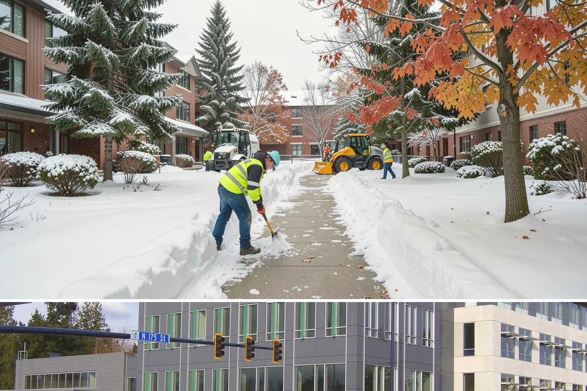 Self-Storage Facility Parking Lot Snow Removal in Shoreline, King County, WA - Self-storage lots in Western Washington need the most winter service from December through February, when infrequent visits still...