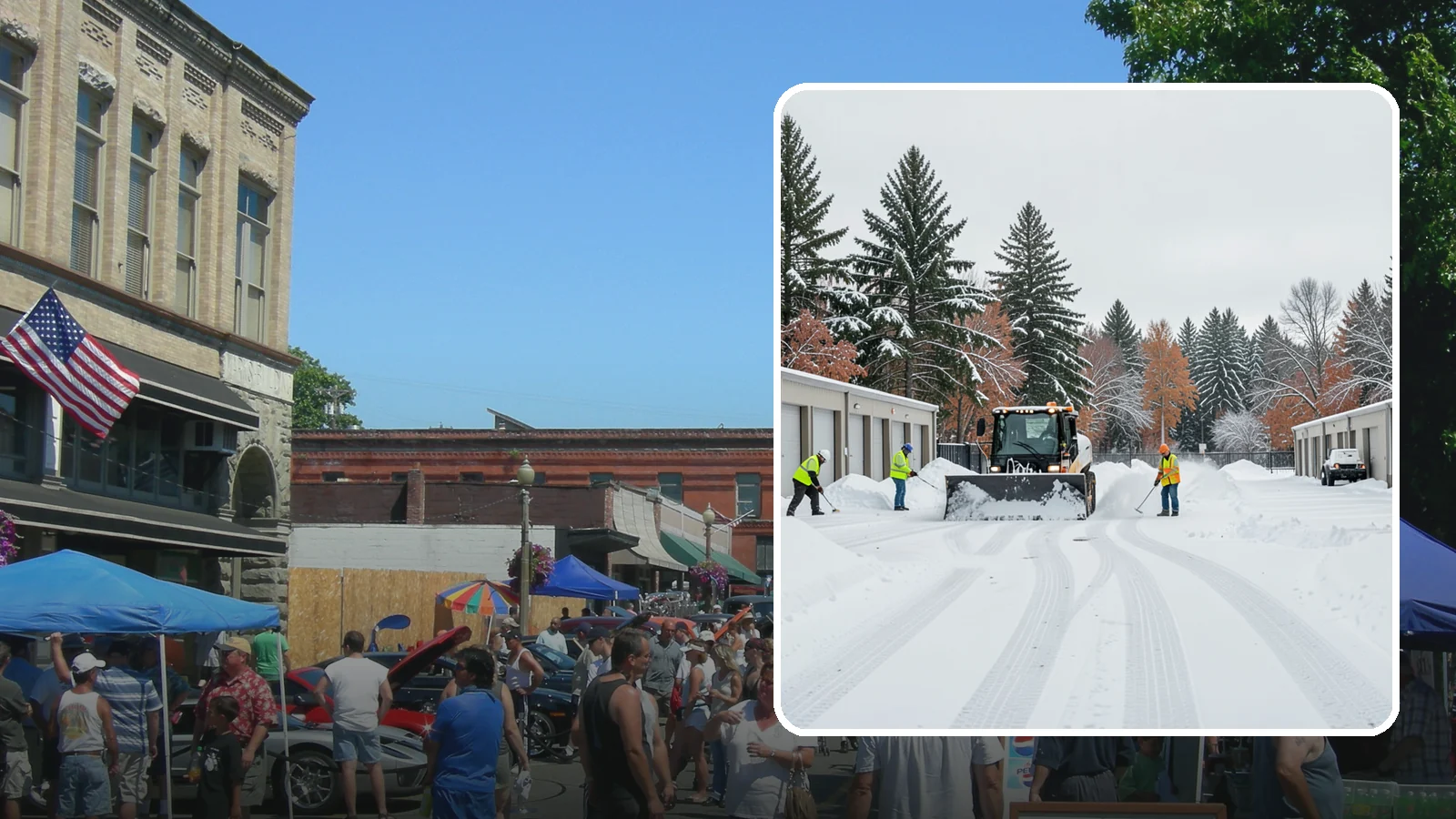 Self-Storage Facility Parking Lot Snow Removal in Snohomish, Snohomish County, WA - We clear self-storage drive aisles and gate approaches so Western Washington customers reach their units through winter.