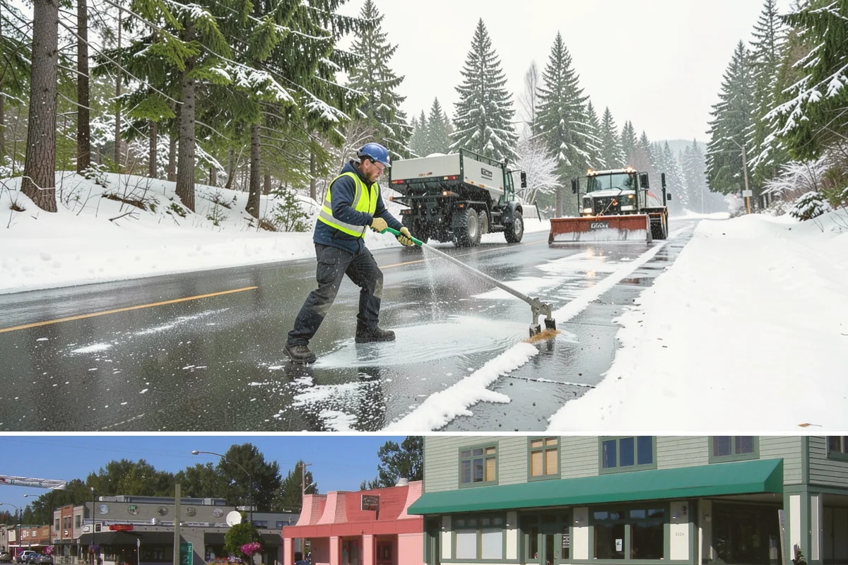Self-Storage Facility Parking Lot Snow Removal in Snoqualmie, King County, WA - Self-storage lots in Western Washington need the most winter service from December through February, when infrequent visits still...