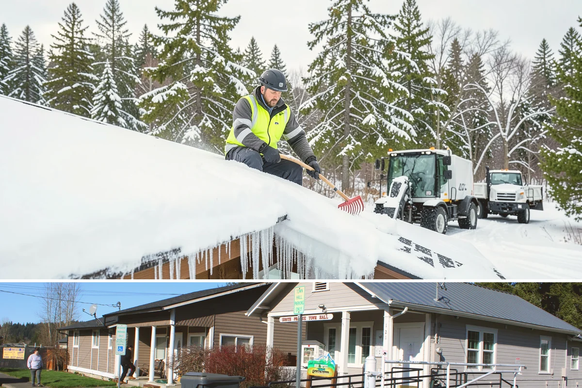 Self-Storage Facility Parking Lot Snow Removal in South Prairie, Pierce County, WA - Self-storage lots in Western Washington need the most winter service from December through February, when infrequent visits still...