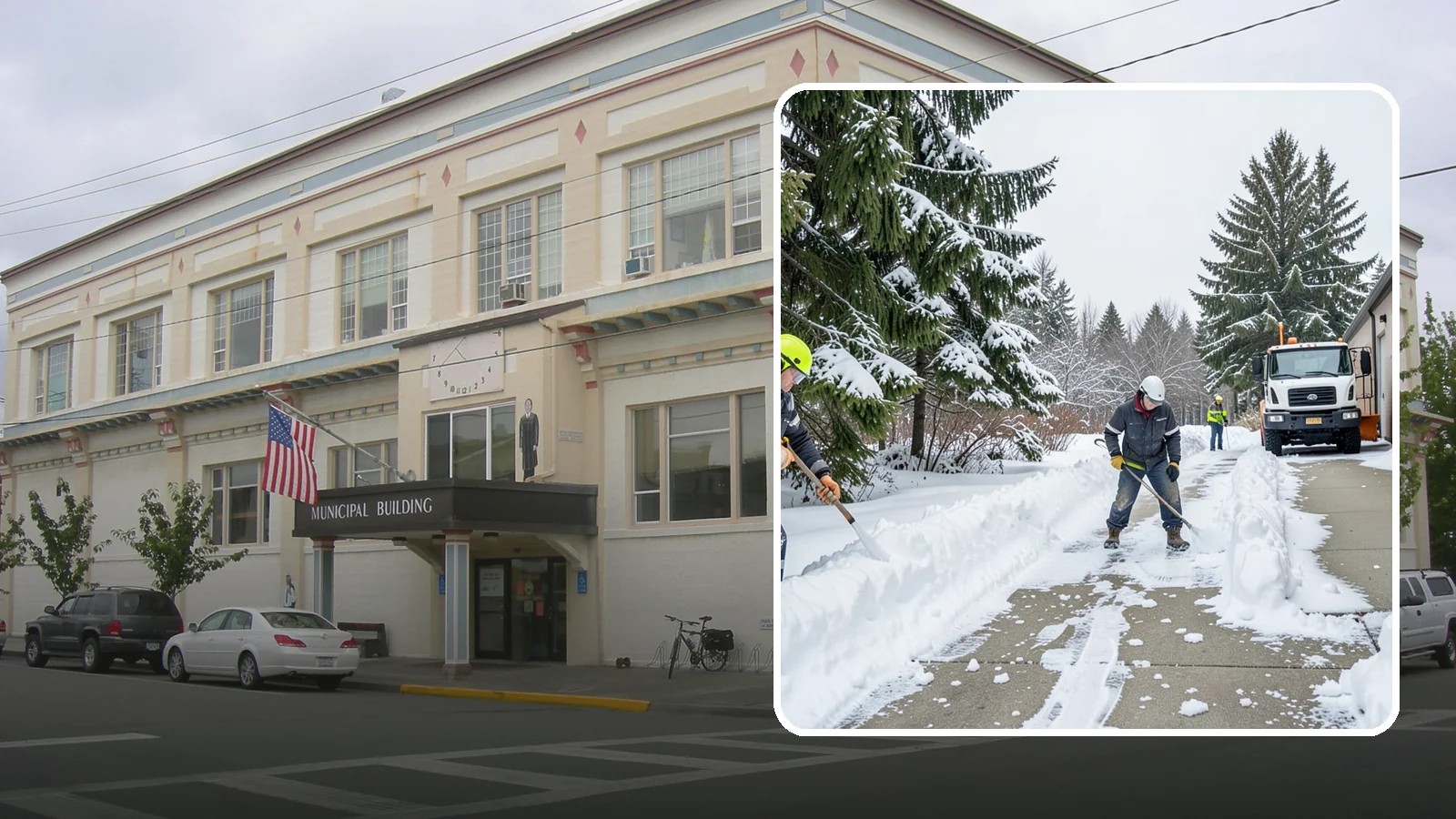 Self-Storage Facility Sidewalk Clearing in Anacortes, Skagit County, WA - Access-walk clearing for Western Washington self-storage facilities, keeping office entries, keypad approaches, and unit-row...