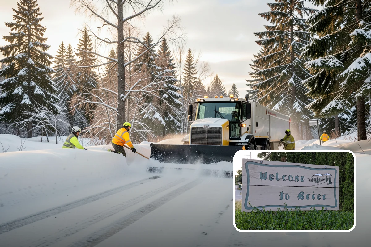 Self-Storage Facility Sidewalk Clearing in Brier, Snohomish County, WA - Office, gate, and unit-row walks kept passable for customers