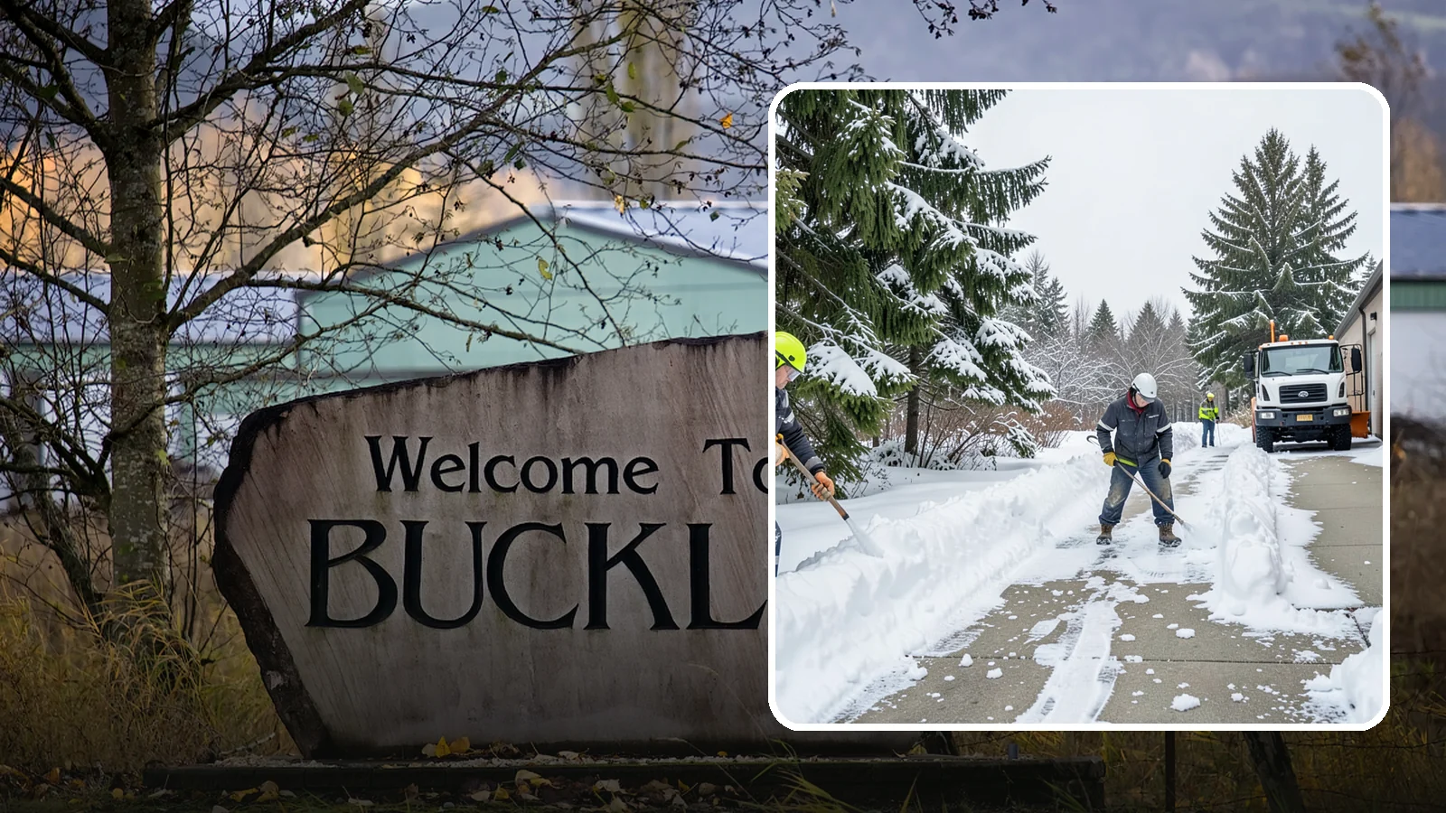 Self-Storage Facility Sidewalk Clearing in Buckley, Pierce County, WA - Access-walk clearing for Western Washington self-storage facilities, keeping office entries, keypad approaches, and unit-row...