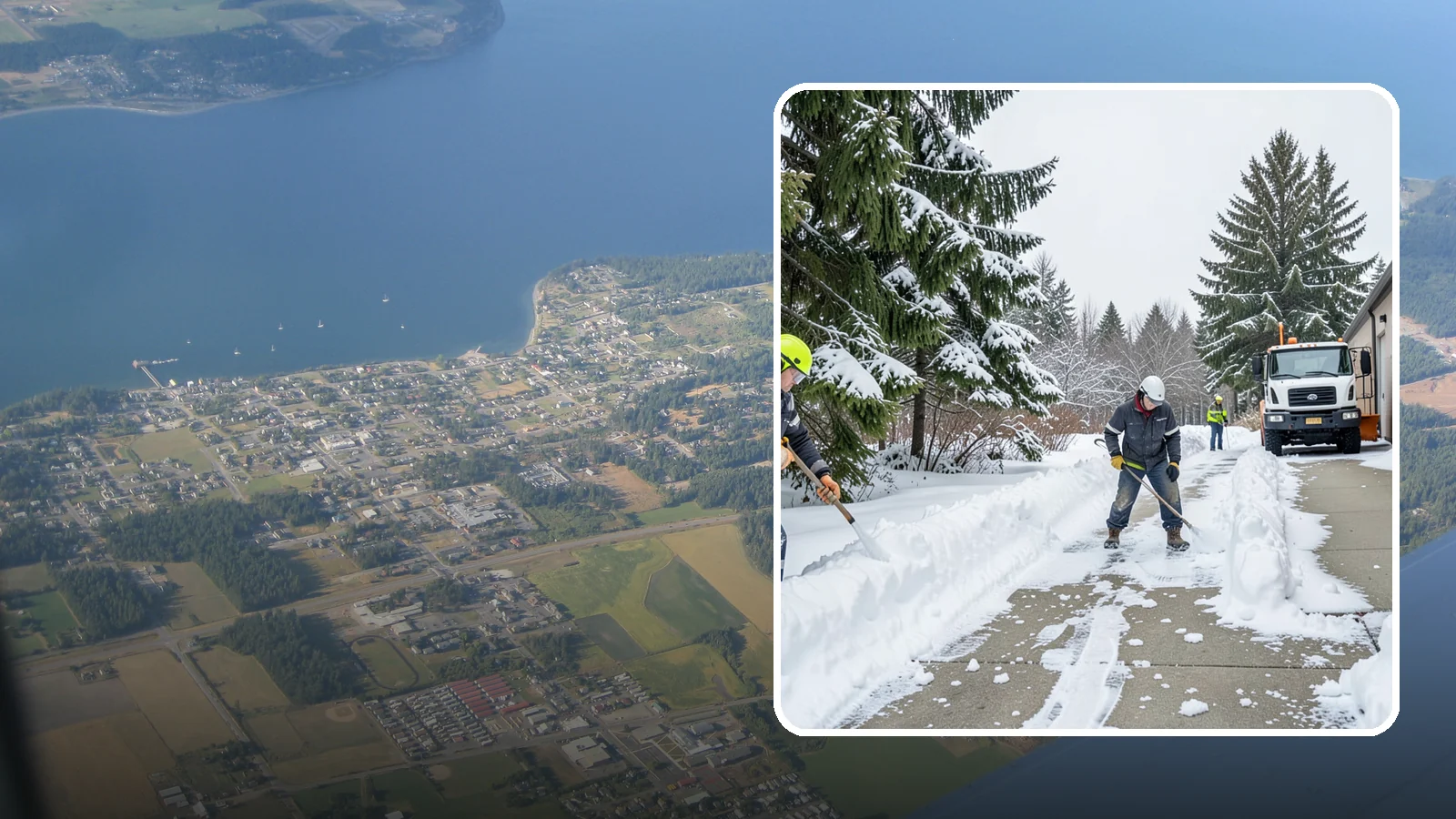 Self-Storage Facility Sidewalk Clearing in Coupeville, Island County, WA - Access-walk clearing for Western Washington self-storage facilities, keeping office entries, keypad approaches, and unit-row...